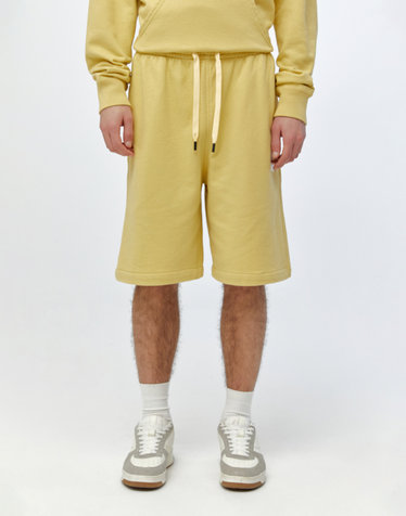 [클리어런스][ISABEL MARANT MEN] 옐로우 로고배색 면혼방 밴딩숏팬츠