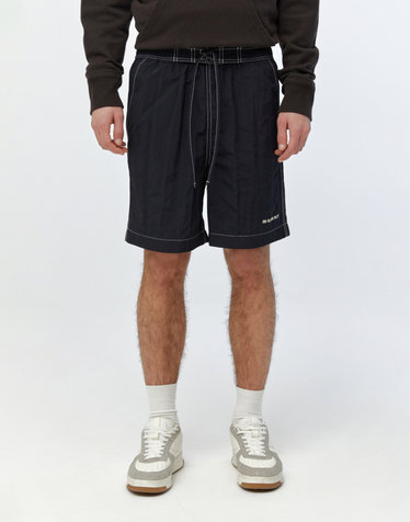 [ISABEL MARANT MEN] 블랙 스티치장식 밴딩숏팬츠