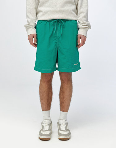[ISABEL MARANT MEN] 그린 스티치장식 밴딩숏팬츠