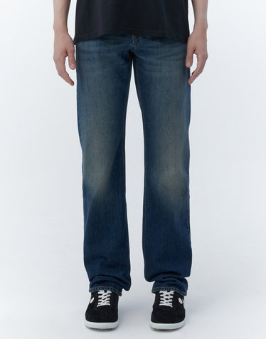 [ISABEL MARANT MEN] 블루 워싱 면 데님팬츠