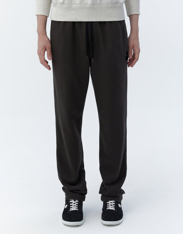 [ISABEL MARANT MEN] 블랙 로고배색 면혼방 밴딩팬츠
