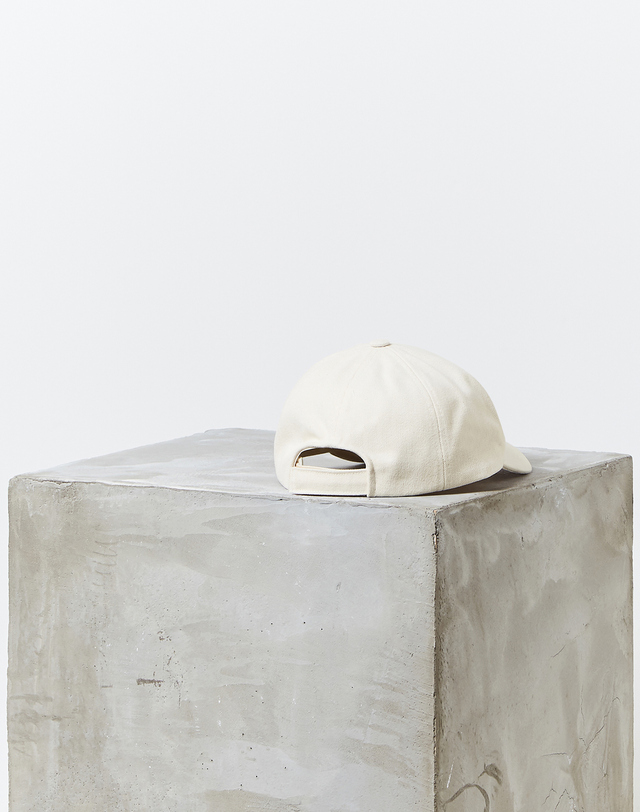 이자벨마랑남성 [ISABEL MARANT MEN] 크림 로고자수 면 캡모자 착용컷
