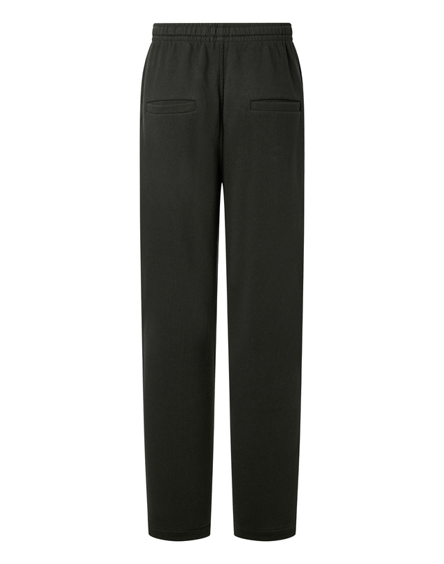 이자벨마랑남성 [ISABEL MARANT MEN] 블랙 로고배색 면혼방 밴딩팬츠 착용컷