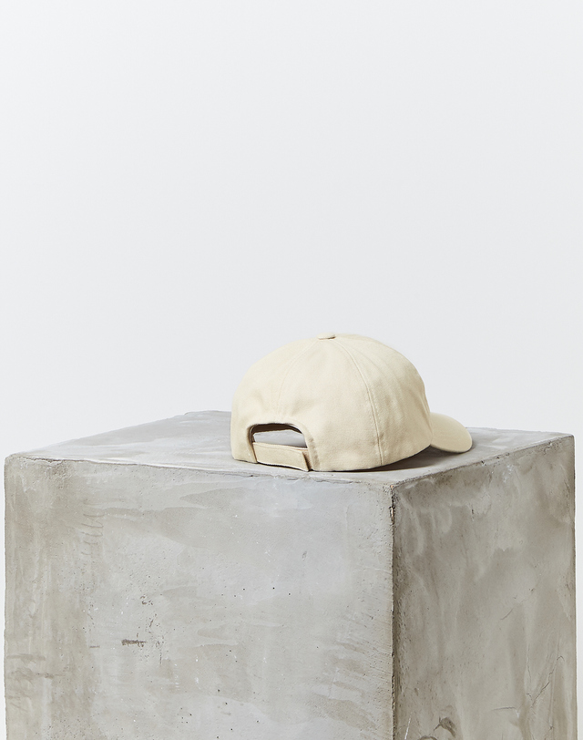 이자벨마랑남성 [ISABEL MARANT MEN] 와인 로고자수 면 캡모자 착용컷
