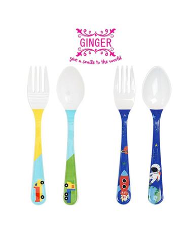 ginger 진저 유아식기 포크수저 세트(중) 6종