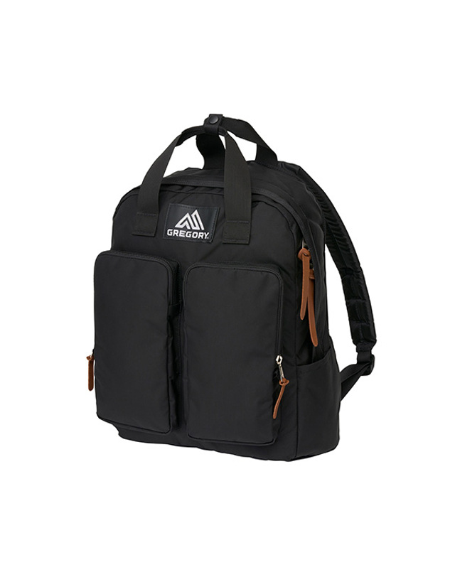 그레고리 그레고리 트윈 포켓 백팩 - BLACK 18L (09J29379) 착용컷