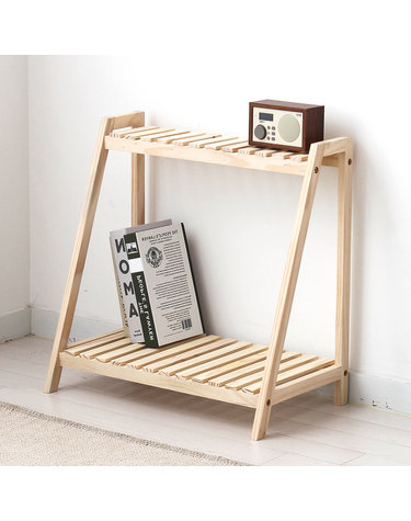 원목 DIY 사다리선반 2단