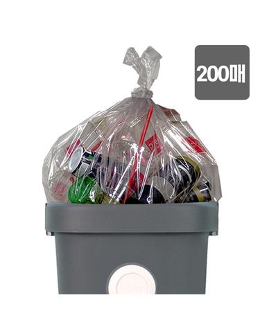 분리수거 전용 비닐봉투 40리터 200매