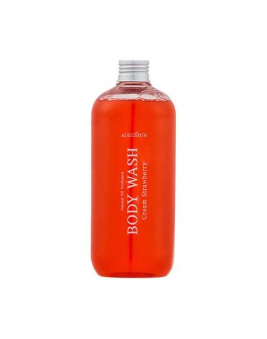 내츄럴 오일 퍼퓸드 바디워시 500ml 크림 스트로베리