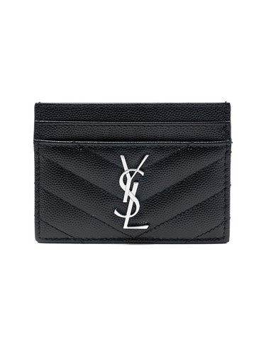 [SAINT LAURENT] 생로랑 모노그램 그레인 카드지갑 423291-BOW02-1000