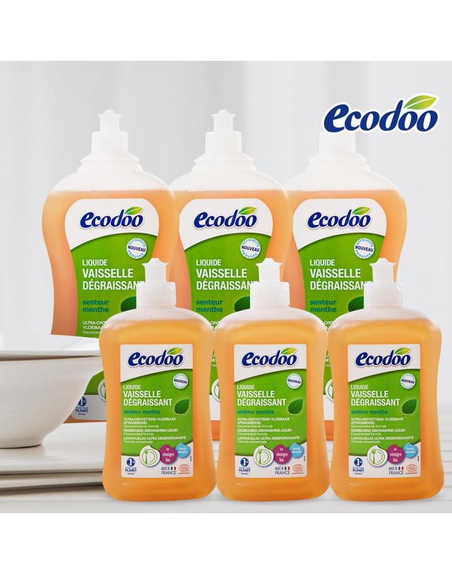 에코두 에코두 주방세제 기획세트(버베나 페퍼민트) 500ml x3 + 1L x3 착용컷
