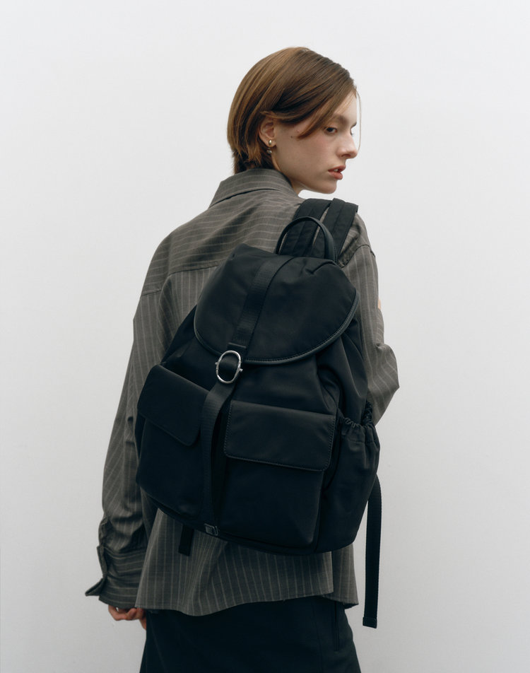 [인기급상승][PARKER] 나일론 파커 백팩 L 블랙 (14인치노트북수납가능) (JABA5F002BK)