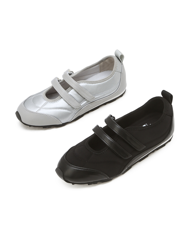 질 바이 질스튜어트 [리나] 실버 메리제인 스니커즈 상세