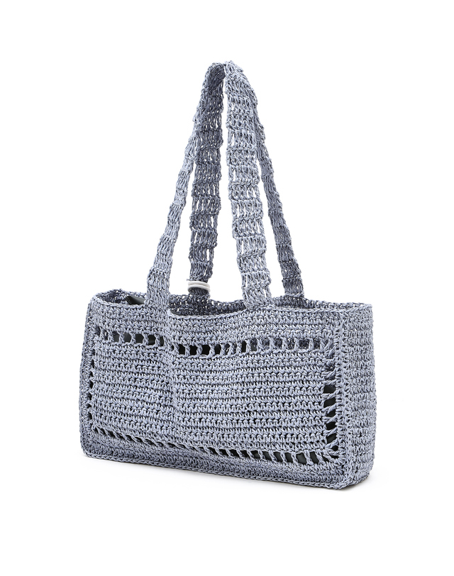 질 바이 질스튜어트 [SUMMER BAG][아이르] 라피아 숄더백_라이트블루 밝은 블루 상세