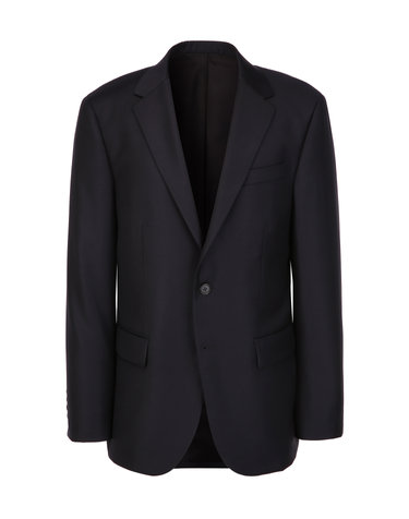 [E.ZEGNA 원단] 시그니처 솔리드 수트 자켓 - 다크네이비