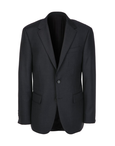 [E.ZEGNA 원단] 시그니처 마이크로 패턴 수트 자켓 - 다크그린