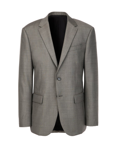 [E.ZEGNA 원단] 시그니처 마이크로 패턴 수트 자켓 - 베이지