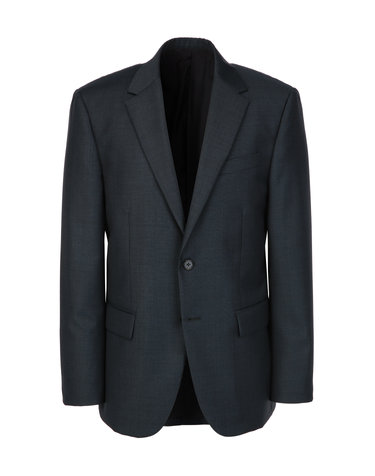 [E.ZEGNA 원단] 시그니처 솔리드 수트 자켓 - 터콰이즈블루