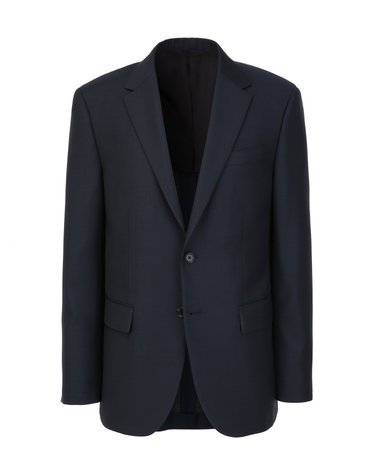 [E.ZEGNA 원단] 시그니처 투톤 수트 자켓 - 터콰이즈블루