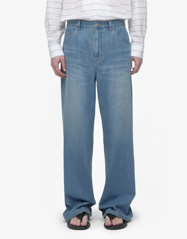 [RELAXED-FIT] 릴랙스드핏 서머 워싱 데님 팬츠
