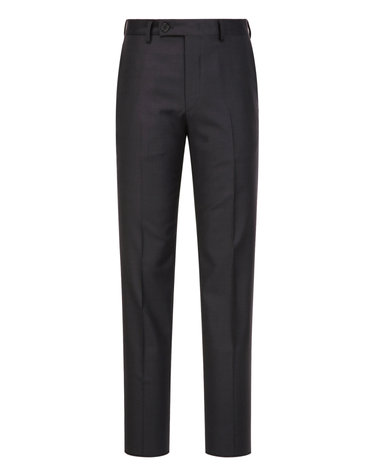 [E.ZEGNA 원단] [ORDINARY-FIT] 시그니처 솔리드 수트 팬츠 - 다크그레이