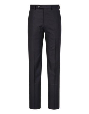 [E.ZEGNA 원단] [ORDINARY-FIT] 시그니처 솔리드 수트 팬츠 - 다크네이비