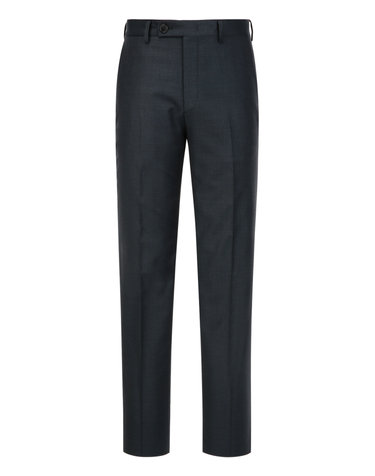 [E.ZEGNA 원단] [ORDINARY-FIT] 시그니처 솔리드 수트 팬츠 - 터콰이즈블루