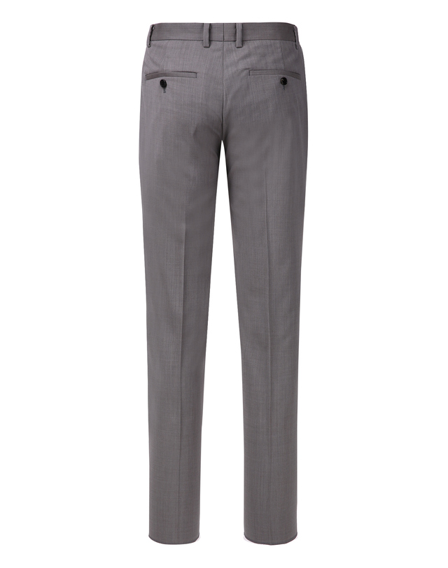 질스튜어트 뉴욕 남성 [MARZOTTO] [ORDINARY-FIT] 울 블렌드 셋업 팬츠 - 라이트세피아 밝은 세피아 착용컷