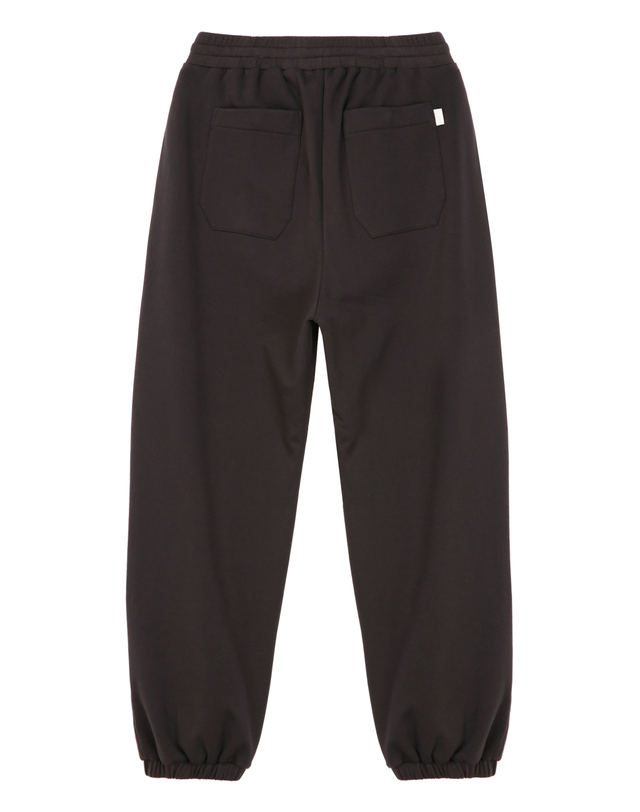 질스튜어트 뉴욕 남성 [NEWYORK SWEAT] UrbanShell 와이드핏 조거팬츠 - 차콜그레이 차콜 그레이 착용컷
