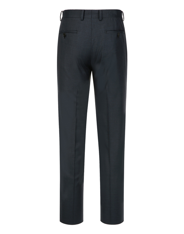 질스튜어트 뉴욕 남성 [E.ZEGNA 원단] [ORDINARY-FIT] 시그니처 솔리드 수트 팬츠 - 터콰이즈블루 진한 청록 착용컷