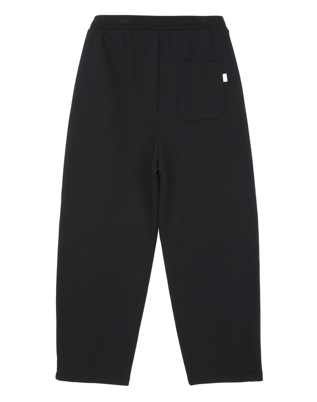 질스튜어트 뉴욕 남성 [NEW YORK SWEAT] UrbanShell 와이드핏 팬츠 - 블랙 착용컷