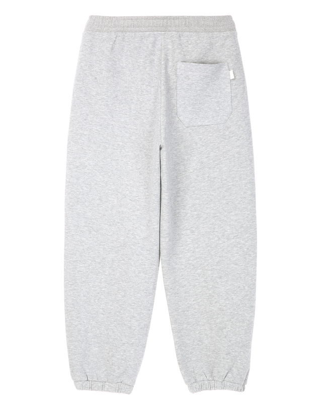 질스튜어트 뉴욕 남성 [NEW YORK SWEAT] UrbanShell 와이드핏 조거팬츠 - 라이트그레이 밝은 그레이 착용컷