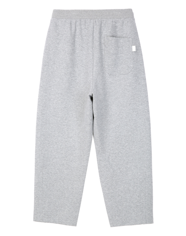 질스튜어트 뉴욕 남성 [NEW YORK SWEAT] UrbanShell 와이드핏 팬츠 - 라이트그레이 밝은 그레이 착용컷