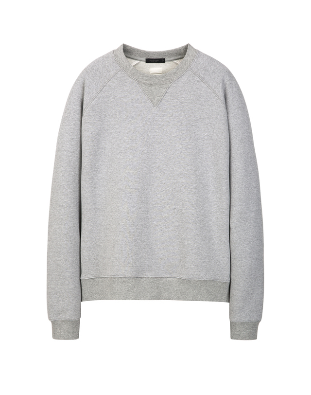 질스튜어트 뉴욕 남성 [NEWYORK SWEAT] UrbanShell 스웻셔츠 - 그레이 착용컷