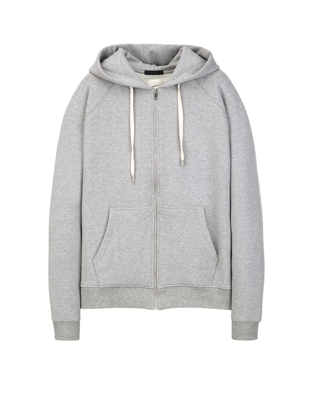 질스튜어트 뉴욕 남성 [NEWYORK SWEAT] UrbanShell 후드집업 - 그레이 착용컷