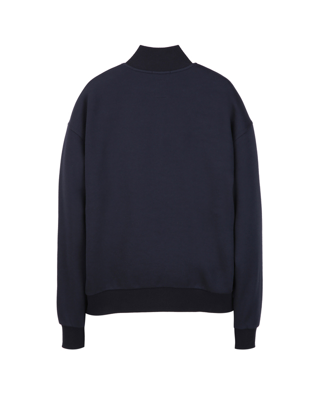 질스튜어트 뉴욕 남성 [NEW YORK SWEAT] UrbanShell 트랙집업 - 다크네이비 진한 네이비 착용컷