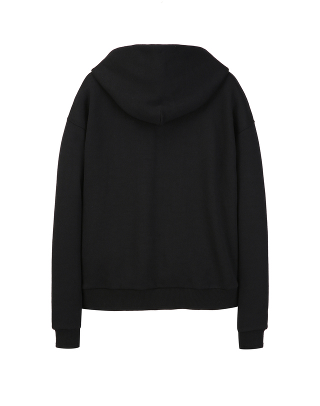 질스튜어트 뉴욕 남성 [NEW YORK SWEAT] UrbanShell 후드집업 - 블랙 착용컷