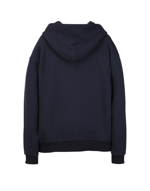 질스튜어트 뉴욕 남성 [NEW YORK SWEAT] UrbanShell 후드티 - 다크네이비 진한 네이비 착용컷