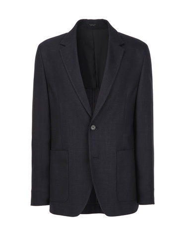 [THE TWILL] [LOROPIANA 원단]스트레치 셋업 자켓 - 다크네이비