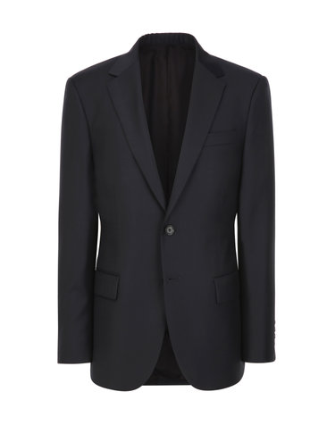 [E.ZEGNA 원단] 시그니처 솔리드 수트 자켓 - 다크네이비