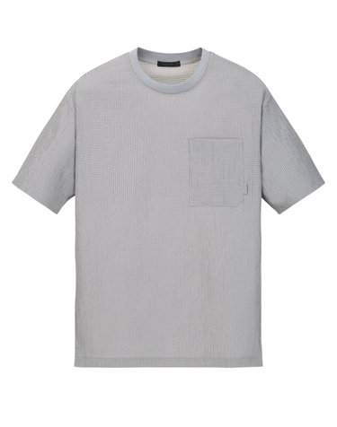 [360 Care] 쿨링 서커 셋업  티셔츠 - 라이트그레이