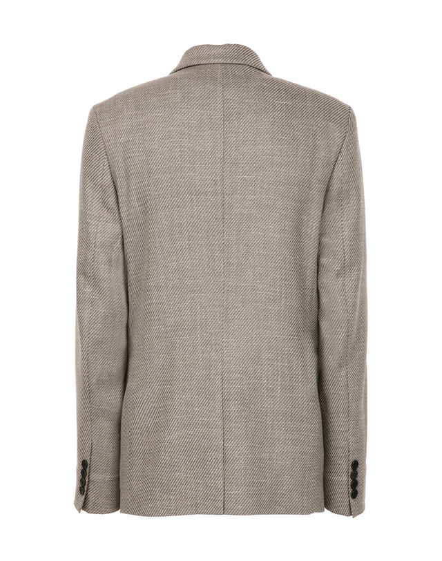 질스튜어트 뉴욕 남성 [THE TWILL] [LOROPIANA 원단]스트레치셋업 자켓 - 세피아 착용컷