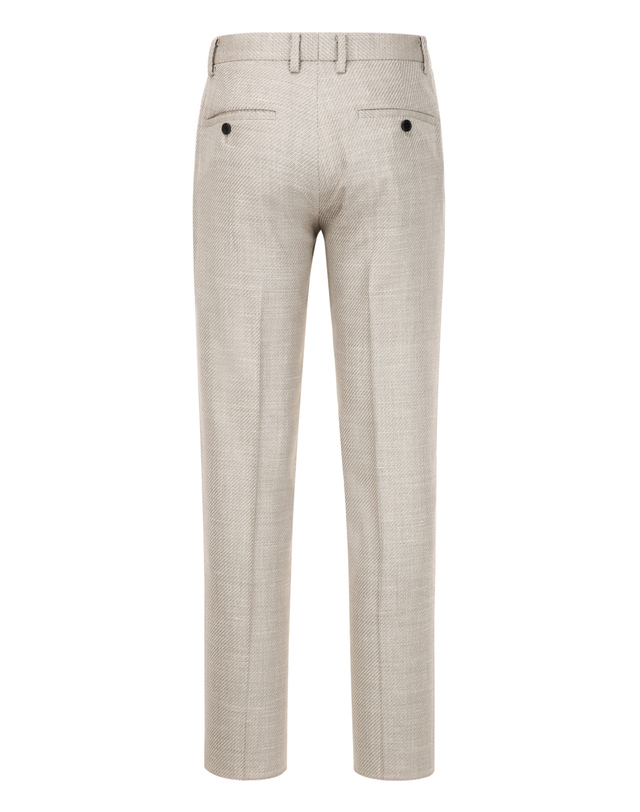 질스튜어트 뉴욕 남성 [THE TWILL] [LOROPIANA 원단] [ORDINARY-FIT] JERSELY 셋업 팬츠- 베이지 밝은 베이지 착용컷