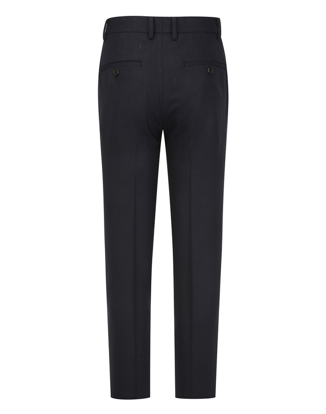 질스튜어트 뉴욕 남성 [THE TWILL][LOROPIANA 원단][ORDINARY-FIT] JERSELY 셋업 팬츠- 다크네이비 진한 네이비 착용컷