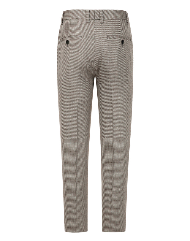 질스튜어트 뉴욕 남성 [THE TWILL][LOROPIANA 원단][ORDINARY-FIT] JERSELY 셋업 팬츠 - 세피아 착용컷
