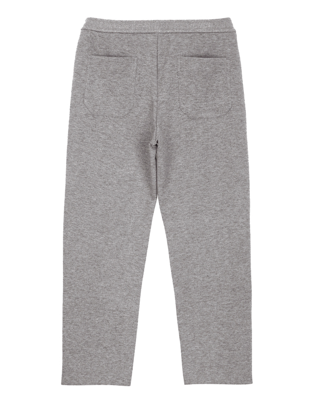 질스튜어트 뉴욕 남성 [WIDE-FIT] [NEWYORK SWEAT] 울 블렌드 스웻 셋업 팬츠 - 그레이 상세