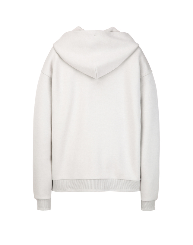 질스튜어트 뉴욕 남성 [NEW YORK SWEAT] UrbanShell 후드집업 - 라이트그린 밝은 초록 착용컷