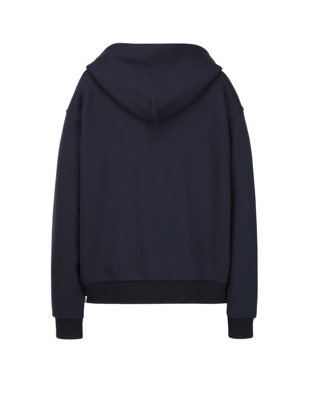 질스튜어트 뉴욕 남성 [NEW YORK SWEAT] UrbanShell 후드집업 - 다크네이비 진한 네이비 착용컷