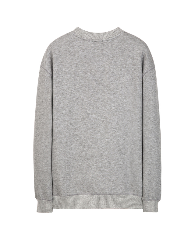질스튜어트 뉴욕 남성 [NEWYORK SWEAT] 울 블렌드 셋업 스웻 셔츠 - 그레이 상세