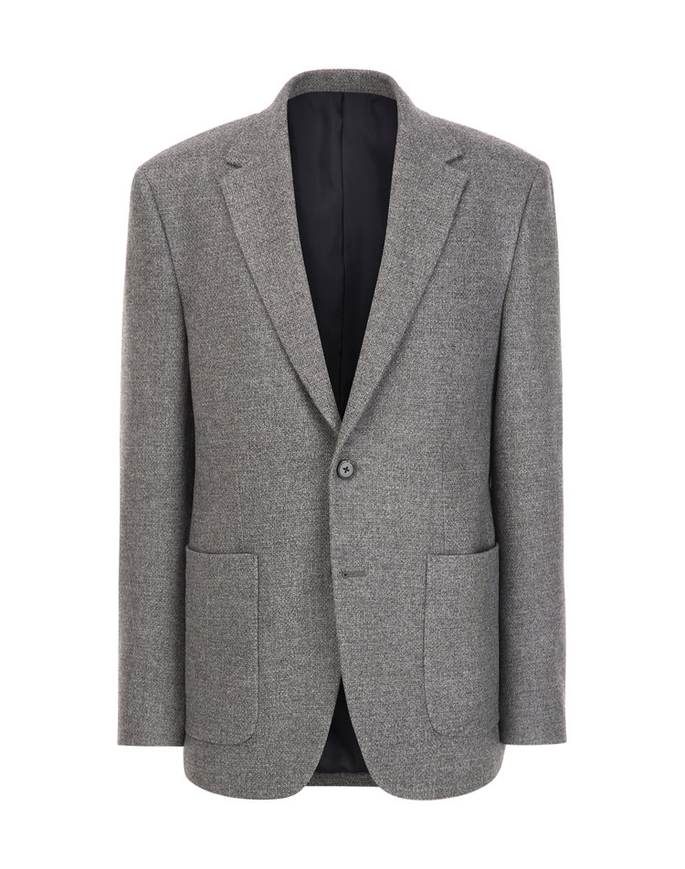 [질스튜어트 뉴욕 남성] [THE TWILL] [E.ZEGNA 원단] 울캐시실크 블렌드 자켓 - 그레이 JNJA6D603G2